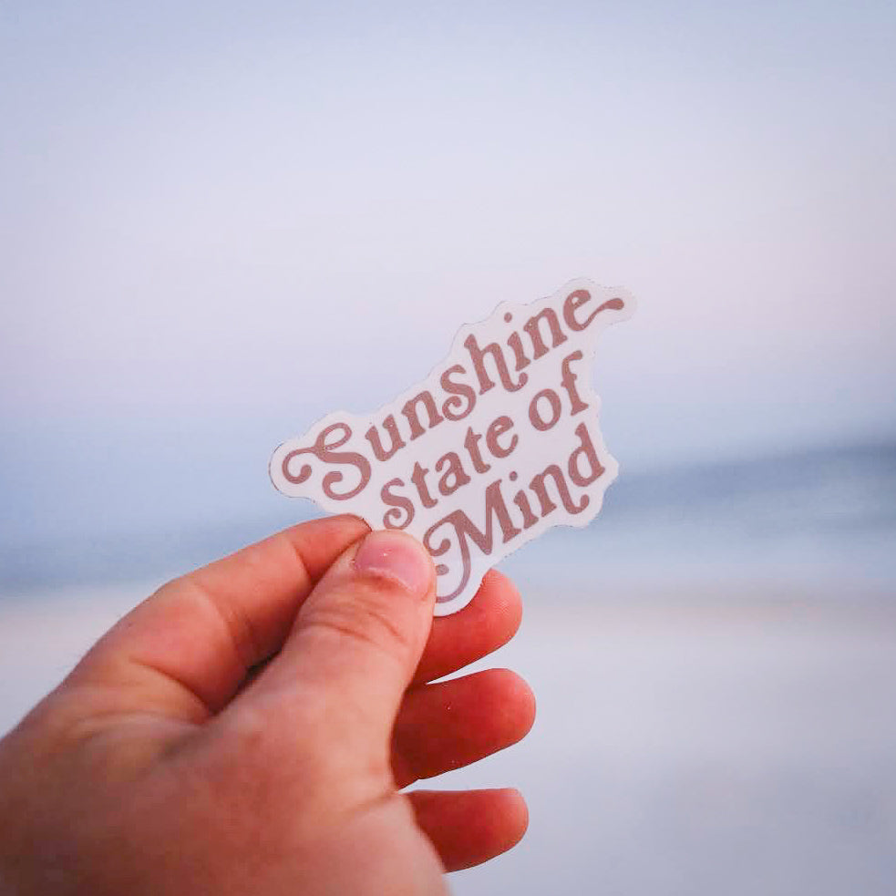 Sunshine State of Mind Sticker