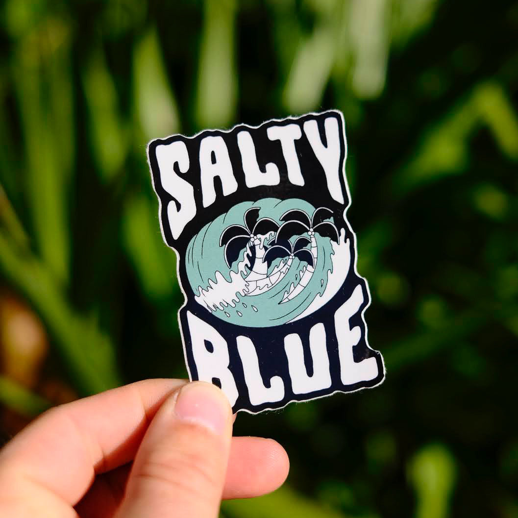 Salty Waves Sticker