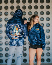 Load image into Gallery viewer, High Tides &amp; Good Vibes Tie-Dye Hoodie
